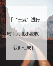 “三夏”进行时丨河北小麦收获近七成