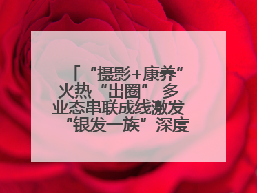 “摄影+康养”火热“出圈” 多业态串联成线激发“银发一族”深度游潜力