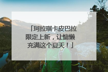 珂拉琪卡皮巴拉限定上新，让慵懒充满这个夏天！