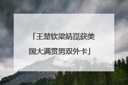 王楚钦梁靖崑获美国大满贯男双外卡
