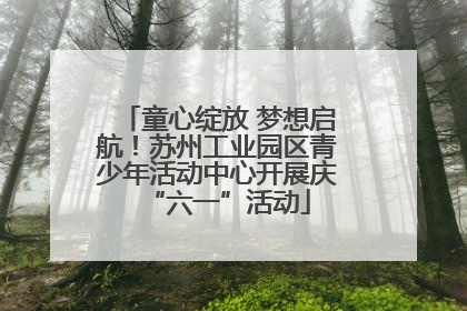 童心绽放 梦想启航！苏州工业园区青少年活动中心开展庆“六一”活动