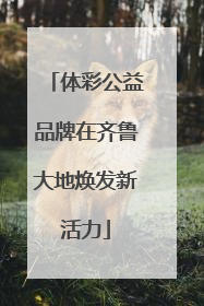 体彩公益品牌在齐鲁大地焕发新活力