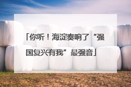你听！海淀奏响了“强国复兴有我”最强音