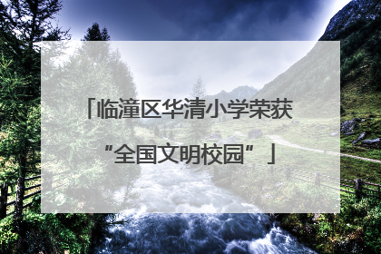 临潼区华清小学荣获“全国文明校园”