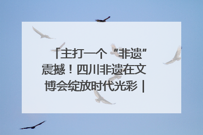 主打一个“非遗”震撼！四川非遗在文博会绽放时代光彩｜文博向“新”