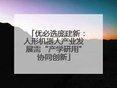 优必选庞建新：人形机器人产业发展需“产学研用”协同创新
