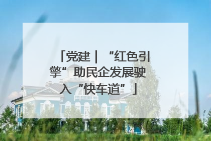 党建｜“红色引擎”助民企发展驶入“快车道”