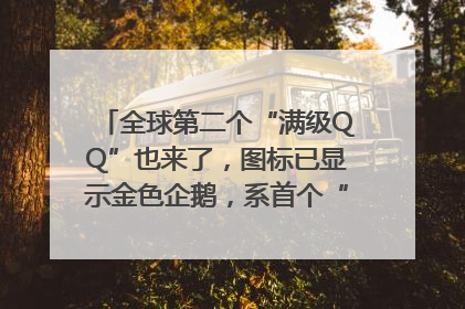 全球第二个“满级QQ”也来了，图标已显示金色企鹅，系首个“满级QQ”的小号