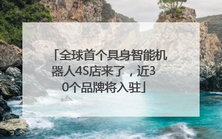 全球首个具身智能机器人4S店来了，近30个品牌将入驻