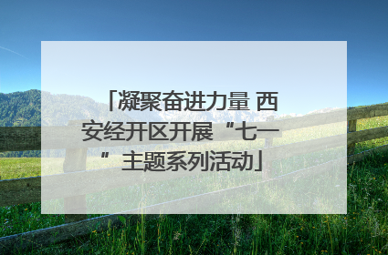 凝聚奋进力量 西安经开区开展“七一”主题系列活动