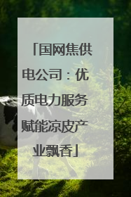 国网焦供电公司：优质电力服务赋能凉皮产业飘香