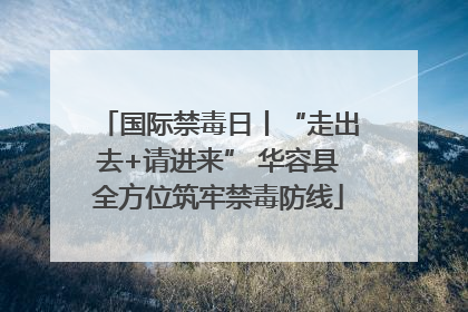 国际禁毒日丨“走出去+请进来” 华容县全方位筑牢禁毒防线