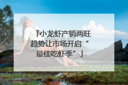 小龙虾产销两旺趋势让市场开启“最佳吃虾季”