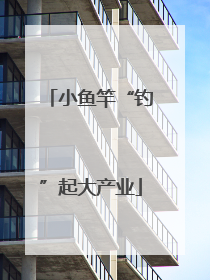 小鱼竿“钓”起大产业