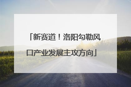 新赛道！洛阳勾勒风口产业发展主攻方向