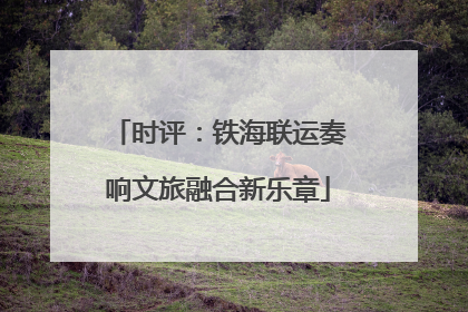 时评：铁海联运奏响文旅融合新乐章