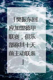 樊振东回应加盟德甲联赛，俱乐部称其十天前主动联系