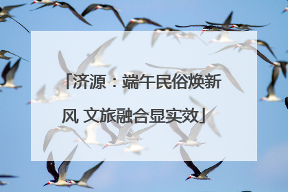 济源：端午民俗焕新风 文旅融合显实效