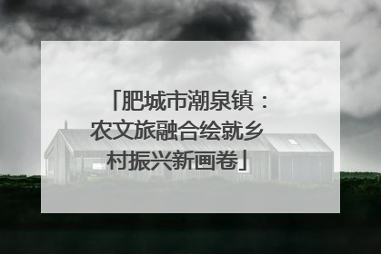 肥城市潮泉镇：农文旅融合绘就乡村振兴新画卷