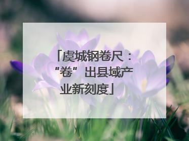 虞城钢卷尺：“卷”出县域产业新刻度