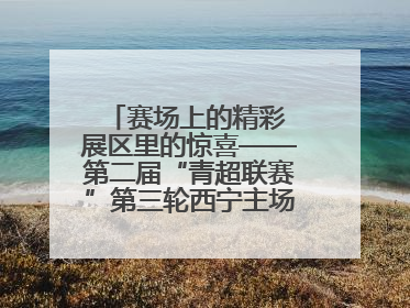 赛场上的精彩 展区里的惊喜——第二届“青超联赛”第三轮西宁主场比赛见闻