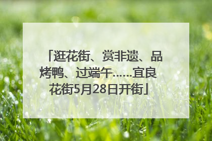 逛花街、赏非遗、品烤鸭、过端午……宜良花街5月28日开街