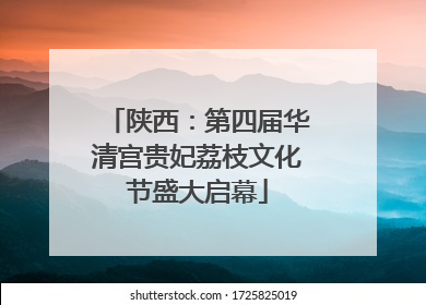 陕西：第四届华清宫贵妃荔枝文化节盛大启幕